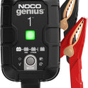 NOCO GENIUS1: 1A 6V/12V Smart Battery Charger – Automatic Maintainer, Trickle Charger & Desulfator with Overcharge Protection & Temperature