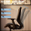 ELABEST Mesh Office Chair,Ergonomic Computer Desk Chair,Sturdy Task Chair- Adjustable Lumbar Support & Armrests,Tilt Function,Comfort Wide