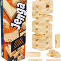 Hasbro Gaming Jenga Game | The Original Wood Block Game with Genuine Hardwood Blocks | Stacking Tower | Ages 6+ | 1 or More Players | Party Games for