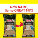Kaytee Wild Bird (No Mess or Waste Free) Food Seed Blend For Blue Jays, Woodpeckers, Juncos, Cardinals, Grosbeaks, Sparrows, and Finches, 10 Pound