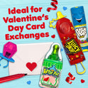 Candy Variety Pack, 18Ct Assorted Valentine's Candy Lollipops, Bulk Individually Wrapped Ring Pop, Push Pop, Baby Bottle Pop & Juicy Drop, Birthday