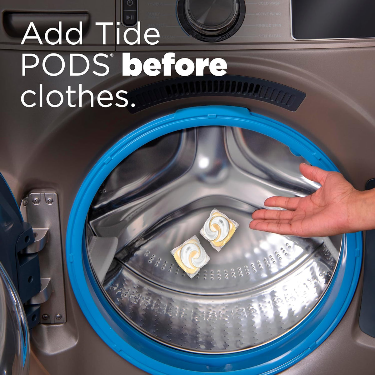 Tide PODS Free & Gentle Laundry Detergent Soap Pacs, 112 Count, Tide PODS Laundry Detergent