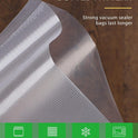 Syntus Vacuum Sealer Bags, 6 Pack 3 Rolls 11" x 20' and 3 Rolls 8" x 20' Commercial Grade BPA Free Bag Rolls, Food Vac Bags for Storage, Meal Prep or