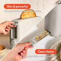 bella 2 Slice Slim Toaster, Fits-anywhere™ Kitchenware, 6 Setting Shade Control with Reheat & Cancel Buttons, Fits sourdough, 10” Long Slot, Anti Jam