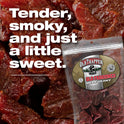 Old Trapper Beef Jerky, Old-Fashioned 8 Ounce Bag, Tender Meat Snacks for Lunches or Between Meals, 11 Grams of Protein, Zero Grams of Fat, and 70