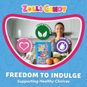 Zollipops Clean Teeth Lollipops, Anti Cavity, Sugar Free Candy for a Healthy Smile Great for Kids, Diabetics and Keto Diet, Natural Fruit Variety