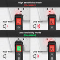 KAIWEETS Voltage Tester/Non-Contact Voltage Tester with Signal Percentage, Dual Range AC 12V/70V-1000V, Live/Null Wire Tester, Electrical Tester with