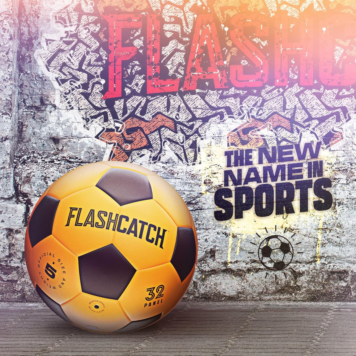 Light Up Soccer Ball - Glow in The Dark - NO 5 - Sports Gear Gifts for Boys & Girls 8-15+ Year Old - Kids, Teens Gift Birthday Ideas - Cool Boy Toys