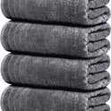 Tens Towels Pack of 4 Extra Large Bath Towels 30 x 60 Inches, 100% Cotton, Larger & Lighter Weight, Quicker to Dry, Super Soft and Absorbent, Perfect