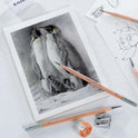 KALOUR 18-Piece Professional Sketch Pencil Set - Includes 5H to 14B Pencils, Vinyl Eraser, Kneaded Eraser,Sharpener and Paper Blending Stump - Ideal