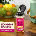 Aunt Fannie's FlyPunch Fruit Fly Trap for Indoor and Kitchen Use, Ready to Use, Made with Plant Based Ingredients, Safe Near Food, Each Bottle Lasts