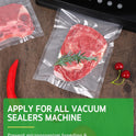 Syntus Vacuum Sealer Bags, 6 Pack 3 Rolls 11" x 20' and 3 Rolls 8" x 20' Commercial Grade BPA Free Bag Rolls, Food Vac Bags for Storage, Meal Prep or