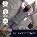 GENIANI XL Electric Heating Pad for Back Pain & Cramps Relief, Electric Throw, Birthday Christmas Gifts for Women, Men Auto Shut Off, Machine