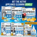 Garbage Disposal Cleaner Deodorizer Tablets - 24 Pack, New Powerful XL Foaming Tablet - Fresh Citrus Foam Sink Garburator Disposer Freshener, Natural