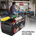 Deosk Car Trunk Organizer for SUV, Car Organizers and Storage with 6 Pocket, Car Accessories for Women/Men 50LWaterproof Polyester Trunk Organizer