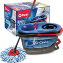 O-Cedar RinseClean Spin Mop & Bucket System | Clean with Clean Water | Removes 99% of Bacteria