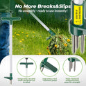 Walensee Weed Puller, Stand Up Weeder Hand Tool, Long Handle Garden Weeding Tool with 3 Claws, Hand Weed Hound Weed Puller for Dandelion, Standup