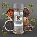 Dan-O's Preem-O Seasoning, 2.5 oz Bottle, Meat Seasoning for Steak, Ribs, Chicken, Brisket and More, Sugar Free, Zero Calorie, Use this Spice Blend
