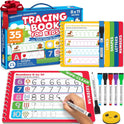 Preschool Learning Activities - Tracing Books for Kids Ages 3-5 - Toddler Handwriting Practice - Letter Tracing for Kids Preschool Kindergarten 3-4