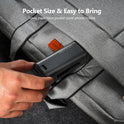 MiiKARE Airplane Travel Essentials Phone Holder, Universal Handsfree Phone Mount for Flying with 360 Degree Rotation, Accessory for Airplane, Travel