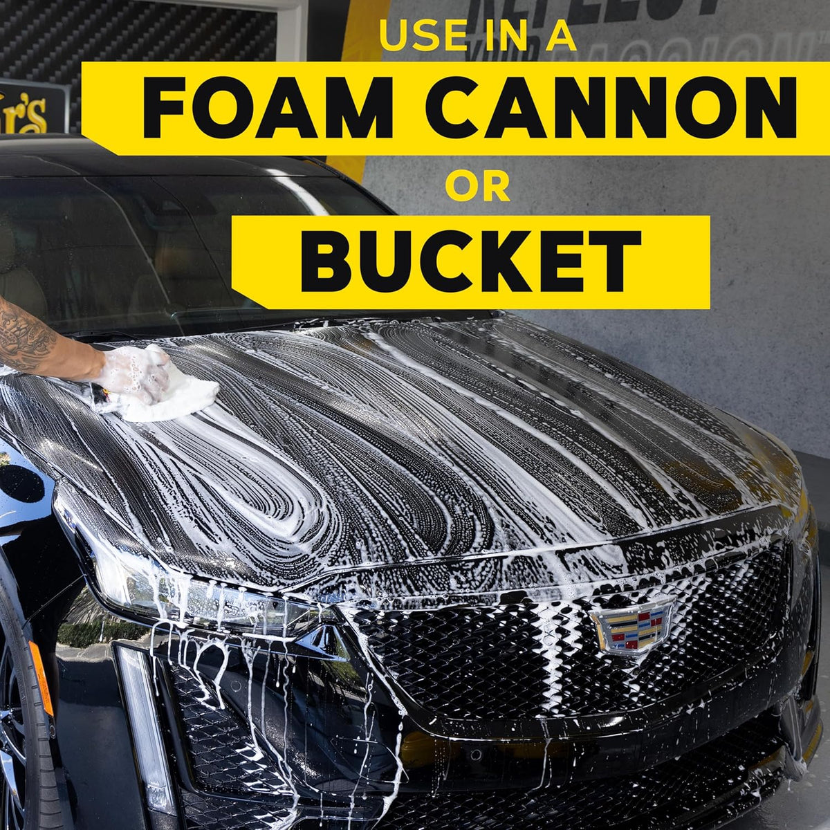Meguiar's Gold Class Car Wash - Get Professional Results in a Foam Cannon or as a Bucket Wash - Get a Clean and Glossy Finish That's Safe for All
