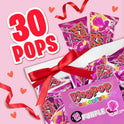 Ring Pop Purple Easter Candy Lollipops, 30Ct Bulk Individually Wrapped in Very Berry Punch Flavor, Full Size, Fun Hard Candy For Birthday Parties