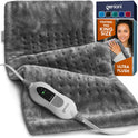 GENIANI XL Electric Heating Pad for Back Pain & Cramps Relief, Electric Throw, Birthday Christmas Gifts for Women, Men Auto Shut Off, Machine