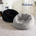 Hobestluk Bean Bag Chairs Large Bean Bag Couch for Adults Stuffed Sofa Chair Comfy Giant Bean Bag Chair with Spacious Design for Reading, Playing or