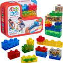 Goliath Jelly Blox Creative Kit | Includes 20 Blocks | Toddler & Preschool Building Blocks Kids Can Squeeze, Stretch, Squish | MESH ACCREDITED
