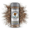 Dan-O's Preem-O Seasoning, 2.5 oz Bottle, Meat Seasoning for Steak, Ribs, Chicken, Brisket and More, Sugar Free, Zero Calorie, Use this Spice Blend