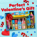 Candy Variety Pack, 18Ct Assorted Valentine's Candy Lollipops, Bulk Individually Wrapped Ring Pop, Push Pop, Baby Bottle Pop & Juicy Drop, Birthday