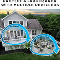 Thermacell Mosquito Repeller Patio Shield; Includes 12-Hour Refill; 15 Foot Zone of Protection; Highly Effective Mosquito Repellent for Patio; Bug