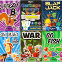 Regal Games Card Games for Kids - Go Fish, Crazy 8's, Old Maid, Slap Jack, Garbage Monster, War - Simple & Fun Classic Family Table Games - Games May