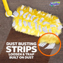 Swiffer Duster Heavy Duty 3 ft Extendable Handle Starter Kit with 3 Refills