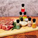Smokehouse by Thoughtfully Ultimate Grilling Spice Set, Grill Seasoning Gift Set Flavors Include Chili Garlic, Rosemary and Herb, Lime Chipotle