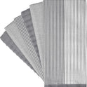 Premium Kitchen Towels (20”x 28”, 6 Pack) | Large Cotton Kitchen Hand Towel | Flat & Terry Dish Cloths | Highly Absorbent Tea Towels Set with Hanging